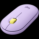 LOGITECH Pebble M350 Wireless Mouse - LAVENDER LEMONADE - 910-006752