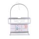 TENDANCE Viseća polica sa kukicom 28x12.5x49.5cm, aluminijum/hrom - 9100799