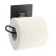 TENDANCE Samolepljivi držač toalet papira 13x8x10.5cm, crna - 91015108