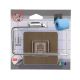 TENDANCE Samolepljivi držač toalet papira 13x8x10.5cm, hrom - 9101599