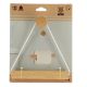 TENDANCE Samolepljivi drzač toalet papira 19x18.3x4cm, bambus/bela - 91047100