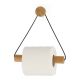TENDANCE Samolepljivi drzač toalet papira 19x18.3x4cm, bambus/crna - 91047103