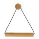 TENDANCE Samolepljivi drzač toalet papira 19x18.3x4cm, bambus/crna - 91047103