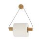 TENDANCE Samolepljivi drzač toalet papira 19x18.3x4cm, bambus/zelena - 91047143