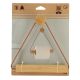 TENDANCE Samolepljivi drzač toalet papira 19x18.3x4cm, bambus/braon - 91047162