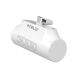 CELLY Power Bank Compact 5000 mAh, bela - PBC5000WH