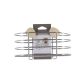 TENDANCE Vakuumska polica 20.5x10.5x12.5cm, metal/hrom - 912299