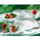 LUMINARC Set tanjira Feston 18/1, bela - D8786