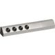 BACHMANN CASIA Ugaona utičnica ALU 4 x šuko, kabl 2m - 923.006