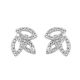 Srebrne minđuše sa Swarovski kristalima 92400395 CR - 091162246