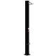 NERO Solarni tuš 40L crni ravni sa nožnom slavinom H=216cm - 9345