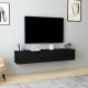 HANAH HOME Zidna TV komoda Denby, crna - 935CMN1457
