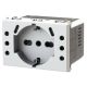 Uticnica USB P503 (1 suko+2 bipasso+2 USB C) Vimar Plana bela 4BUSBP503.V14 - EP3055761