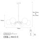 OPVIQ Luster Akkas 10085, crna/bela - EP3006649