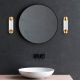 OPVIQ Zidna lampa Cut 11815, bela/zlatna - EP3007039