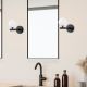 OPVIQ Zidna lampa Domino 11033, crna/bela - EP3007075