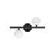 OPVIQ Zidna lampa Domino 11038, crna/bela - EP3007096