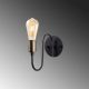 OPVIQ Zidna lampa Firat 11520, crna - EP3007150