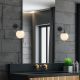 OPVIQ Zidna lampa Viran 10905, crna/bela - EP3007258