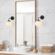 OPVIQ Zidna lampa Viran 10905, crna/bela - EP3007258
