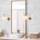 OPVIQ Zidna lampa Viran 10945, zlatna/bela - EP3007300