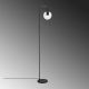 OPVIQ Podna lampa Viran 10960, crna - EP3007309