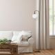 OPVIQ Podna lampa Viran 10965, crna/bela - EP3007315