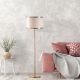 OPVIQ Podna lampa Way 11612, bela/zlatna - EP3007372