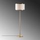 OPVIQ Podna lampa Way 11612, bela/zlatna - EP3007372
