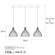 OPVIQ Visilica Cafu 11565 1, crna - EP3007477