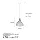 OPVIQ Luster Cafu 11566, zlatna - EP3007483
