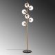 OPVIQ Podna lampa Fazli 10505, zlatna - EP3007558