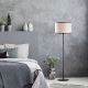 OPVIQ Podna lampa Way 11613, crna/bela - EP3007561