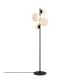 OPVIQ Podna lampa Fazli 10521, crna/bela - EP3007564