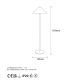 OPVIQ Podna lampa Mixed 11511, crna/zlatna - EP3007579
