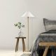 OPVIQ Podna lampa Mixed 11512, bela/zlatna - EP3007582
