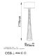 OPVIQ Podna lampa Tall 13472 - EP3006391