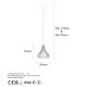 OPVIQ Vislica Telyildo 12150, crna - EP3006508