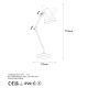 OPVIQ Stona lampa Mixed 11510, crna - EP3006688