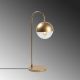 OPVIQ Stona lampa Horn 12201, zlatna/providna - EP3006772
