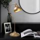 OPVIQ Stona lampa Konika 12261, zlatna - EP3006784