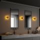 OPVIQ Zidna lampa Fungal, zlatna - EP3006832
