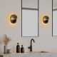 OPVIQ Zidna lampa Fungal 13362, zlatna - EP3006844