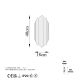 OPVIQ Zidna lampa Kara 13345, crna - EP3006853