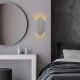 OPVIQ Zidna lampa Kara 1334, srebrna - EP3006868