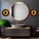 OPVIQ Zidna lampa Kurt 13352, bronzana - EP3006889