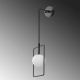 OPVIQ Zidna lampa Geometri 11110, crna/bela - EP3006934
