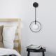 OPVIQ Zidna lampa Geometri 11125, crna/bela - EP3006943