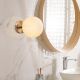 OPVIQ Zidna lampa Atmaca 10240, zlatna/bela - EP3006979