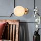 OPVIQ Zidna lampa Atmaca 10240, zlatna/bela - EP3006979